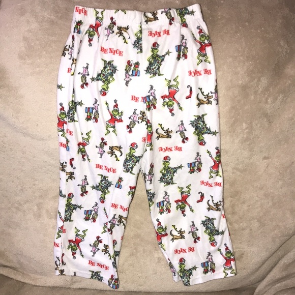 Komar kids 2022 4T grinch fleece sleep pants 💕 - Picture 2 of 4